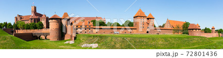 Panorama of Malbork Castle Panorama of Malbork Castle 72801436