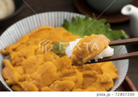 ウニ丼（テーブル） 72807200