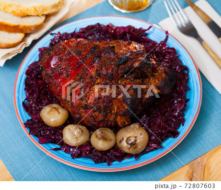 Baked in beer pork knuckle Baked in beer pork knuckle 72807603