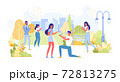Advertising Banner, Marriage Proposal Surprise. 72813275