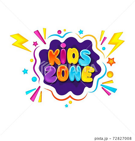 Kids Title Event Vector icon design 72827008