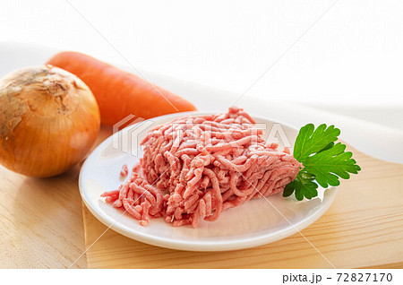 挽き肉　合挽 72827170