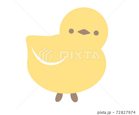 ひよこイラストのイラスト素材