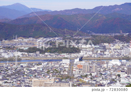 延岡愛宕山展望から見る景色 72830080