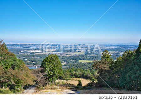 【福王神社からの風景】 三重県三重郡菰野町田口 72830161