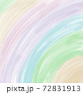 close-up colorful rainbow pastel background on square paper 72831913