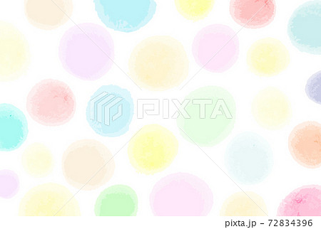 Cute Pastel Polka Dot Wallpaper Stock Illustration