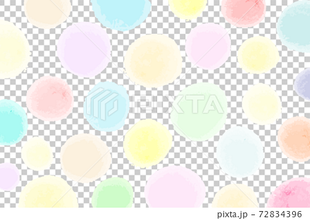 Cute Pastel Polka Dot Wallpaper Stock Illustration