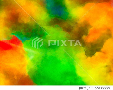 Abstract colorful watercolor for background 72835559