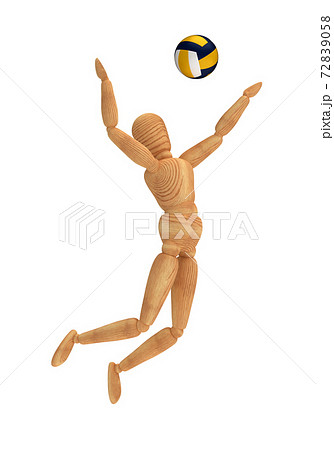Volleyball Player Volleyball Player 72839058