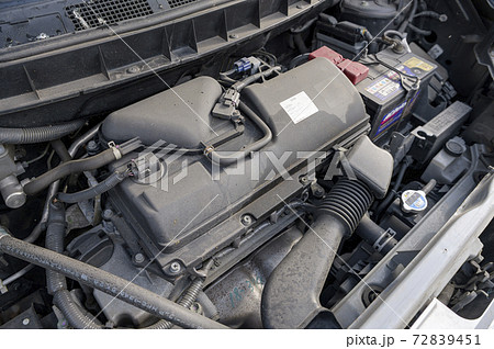 メンテナンス不足のエンジンルーム 72839451