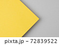 Bright yellow paper real texture background. 72839522