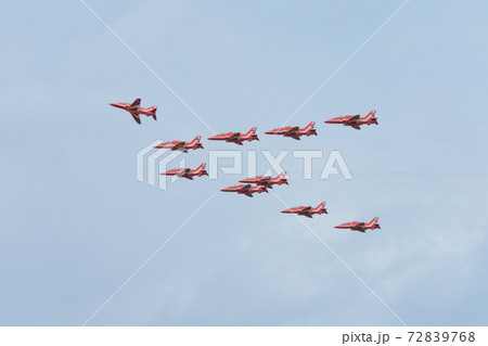 イギリス空軍レッドアローズのコンバットピッチ 72839768