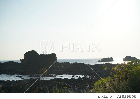 日本海 秋田 海 磯 日本海 秋田 海 磯 72839909