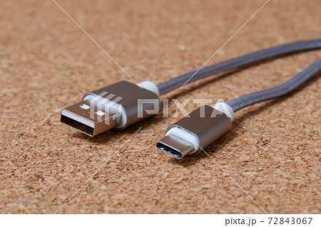 ケーブル, USBケーブル,USB,OA機器,デジタル,パソコン,ビジネス,接続,コード 72843067