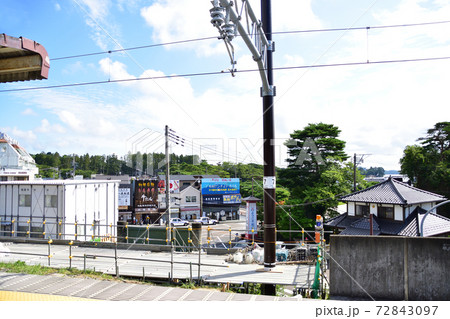 仙台駅から東名駅までの仙石線車窓からの風景 仙台駅から東名駅までの仙石線車窓からの風景 72843097