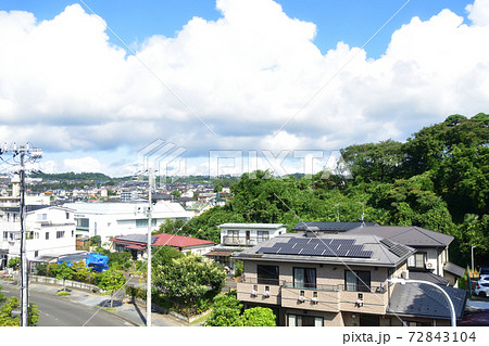 仙台駅から東名駅までの仙石線車窓からの風景 72843104