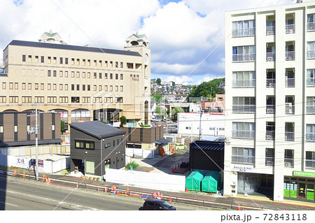 仙台駅から東名駅までの仙石線車窓からの風景 72843118