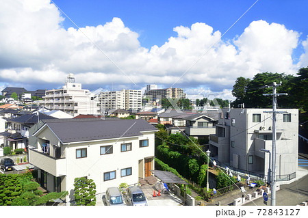 仙台駅から東名駅までの仙石線車窓からの風景 72843127