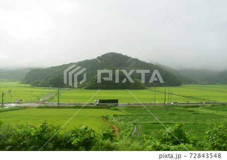 福島駅から仙台駅までの東北線車窓からの風景 福島駅から仙台駅までの東北線車窓からの風景 72843548