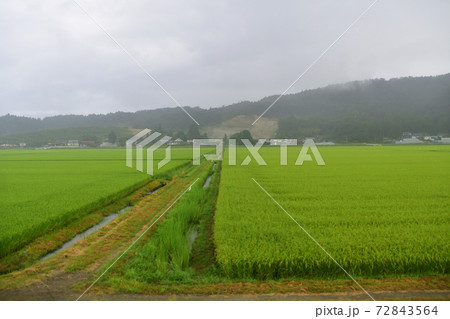 福島駅から仙台駅までの東北線車窓からの風景 福島駅から仙台駅までの東北線車窓からの風景 72843564