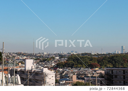鶴ヶ峰の街並み（神奈川県横浜市旭区） 72844368