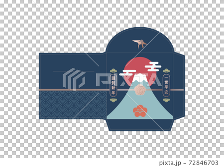 富士山紅包袋 72846703