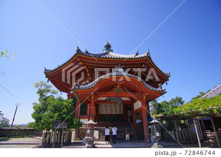 古都奈良の世界文化財 興福寺 南円堂 古都奈良の世界文化財 興福寺 南円堂 72846744