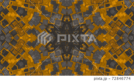 メカニカルな万華鏡、美しい幾何学模様 [別Verあり] 72846774