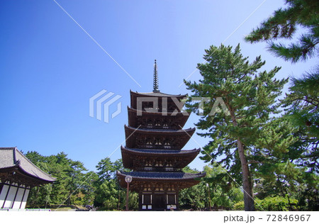 古都奈良の世界文化財　興福寺 五重塔 72846967