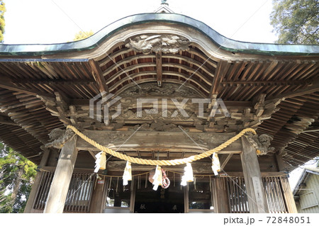 福岡県　筑後市　溝口竈門神社、 72848051