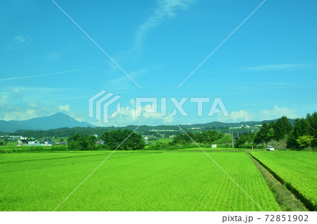 郡山駅から会津若松駅までの磐越西線車窓からの風景 72851902