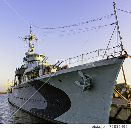 Polish warship - museum ORP Blyskawica (Lightning) - Gdynia, Poland 72852492