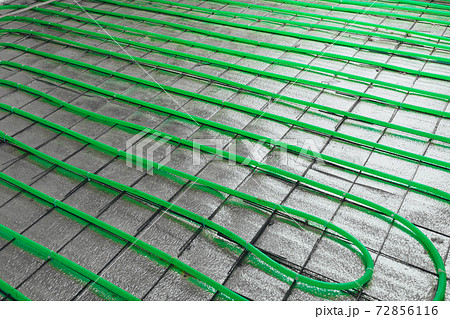underfloor heating green pipeline installation underfloor heating green pipeline installation 72856116