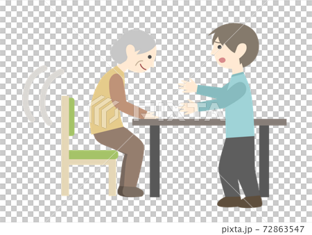 立ち上がり　抑制 72863547