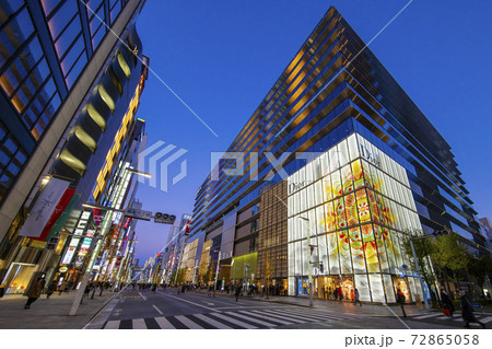 GINZA SIX　夜景 72865058