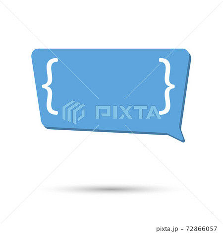 Remark citing, quote bubble, feedback and proverb 72866057
