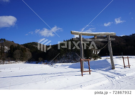 遠野の冬 地域の信仰 遠野の冬 地域の信仰 72867932