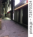 緊急事態宣言時の街並み 72870324
