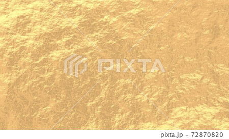 金の鉱石風背景の3Dイラスト 72870820