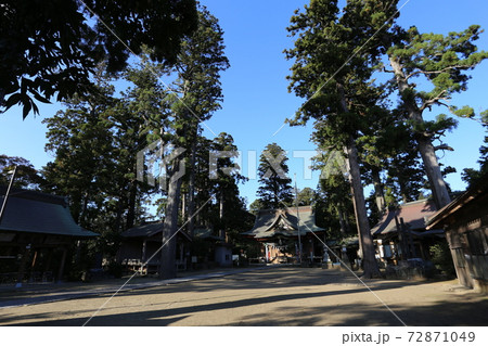 山倉の鮭祭りが行われる、香取市山倉大神 72871049