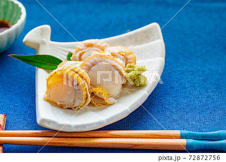 茹でホタテ 72872756