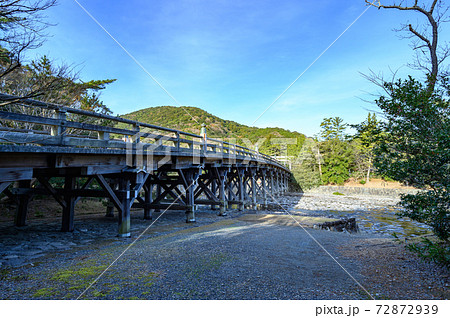 早朝の宇治橋 早朝の宇治橋 72872939