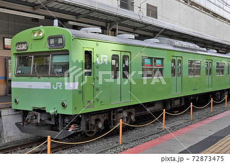 JR西日本 103系 NS407編成 奈良線 京都駅の写真素材 [72873475] - PIXTA