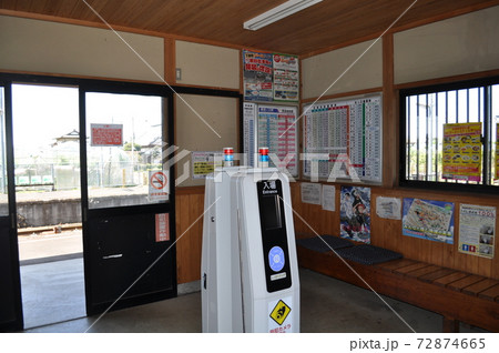 関東鉄道常総線　騰波ノ江駅 72874665