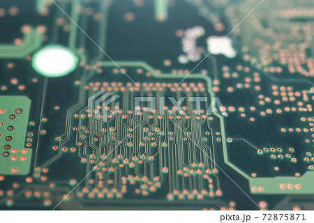 IT機器 基盤のクローズアップ IT機器 基盤のクローズアップ 72875871