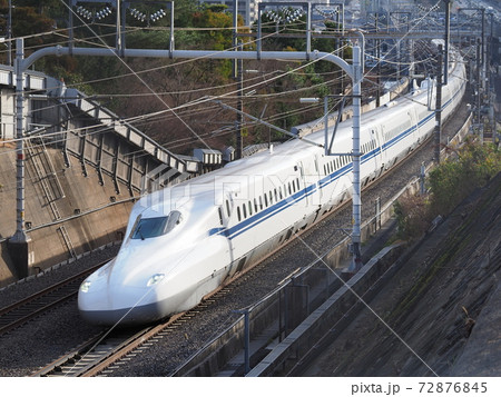 新幹線N700S　J2編成　大津市石山付近にて 72876845