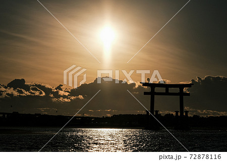 浜名湖 弁天島の夕刻 浜名湖 弁天島の夕刻 72878116