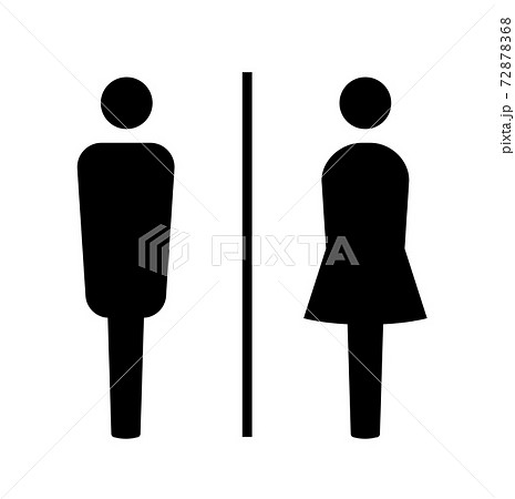 男女ピクトグラム 72878368