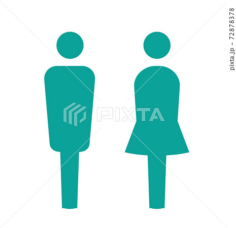 男女ピクトグラム 男女ピクトグラム 72878378
